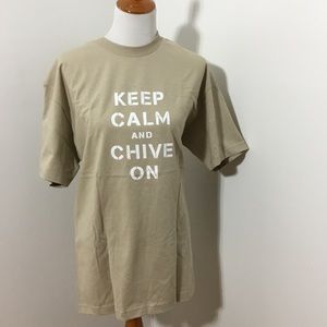 Chive Tees Short Sleeve T-Shirt “NOWT”